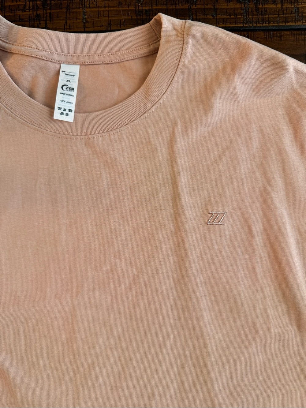 ZYIA Active Premium Short Sleeve Crew Neck T-Shirt